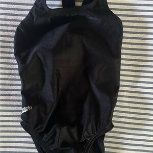 Speedo Sleek Black Swimwear